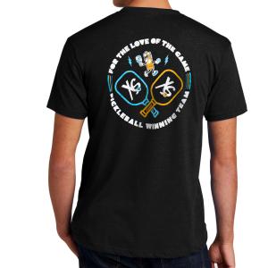 XS Pickleball Tee - Black