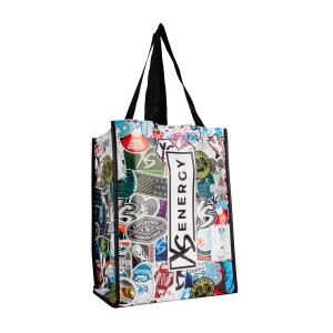XS Sticker Collage Small Tote Bag - 3 Pack