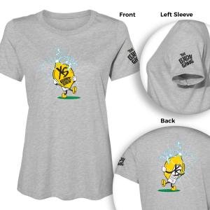 XS Ladies Lemon Gang Tee - Heather Gray