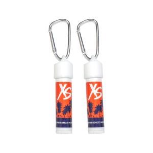 XS SPF 15  Lip Balm with Carabiner - 2pk