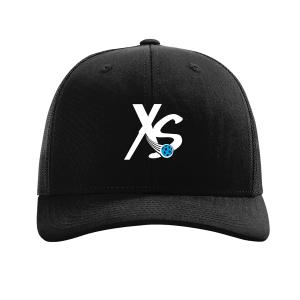XS Pickleball Snapback Trucker Hat - Black