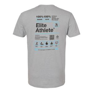 XS Elite Athlete Tee - Heather Grey