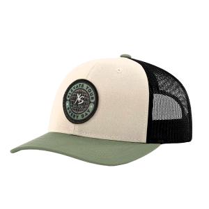 XS Elevate Your Every Day Patch Hat - Cream/Olive/Black
