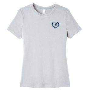 Ladies XS Laurel Wreath Tee - Athletic Grey