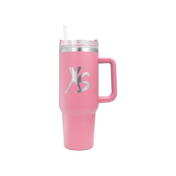 XS® Beast 40 oz Tumbler Mug - Pink - XSGear